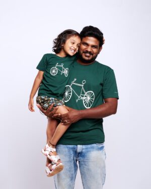 cotton dad daughter mon son tshirt twinning tshirt