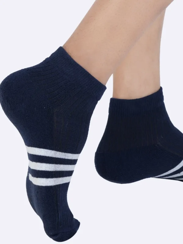 Low Cut Ankle socks for men and women cotton socks for men casual socks navy blue ankle socks comfort soft cushion socks