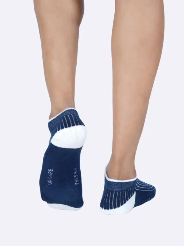 Low Cut Ankle socks for men and women cotton socks for men casual socks denim blue white ankle socks comfort soft cushion socks