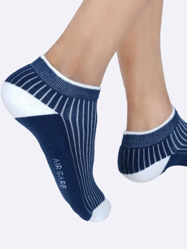 Low Cut Ankle socks for men and women cotton socks for men casual socks denim blue white ankle socks comfort soft cushion socks