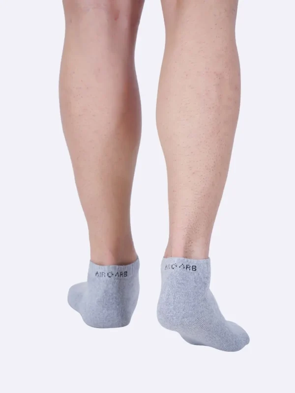 Ankle socks for men low ankle socks for women cotton socks for men cotton socks for women office socks home casual socks cushion soft comfort grey light breathable