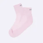 ankle socks pink socks women men cotton ankle socks cushion socks soft