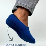 Ultra-comfortable low-cut loafer socks made from a premium cotton blend, offering a snug fit, cushioned support, and breathability to keep your feet fresh and comfortable all day long inside shoes and loafers.