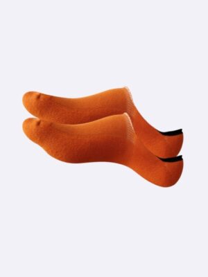 airgarb cotton loafer socks Orange