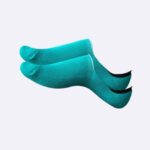 airgarb cotton loafer socks aqua blue men women