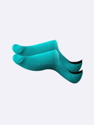 airgarb cotton loafer socks aqua blue men women