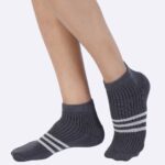 airgarb cotton socks for men and women comfort low ankle ask dark grey socks wearing male FEMALE