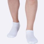 Ankle socks for men low ankle socks for women cotton socks for men cotton socks for women office socks home casual socks cushion soft comfort white light breathable