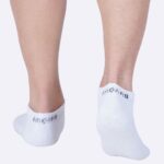 Ankle socks for men low ankle socks for women cotton socks for men cotton socks for women office socks home casual socks cushion soft comfort white light breathable