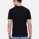 Round Neck Tshirt Black Cotton Tshirt for men and women for summer breathable cool soft fine fabric