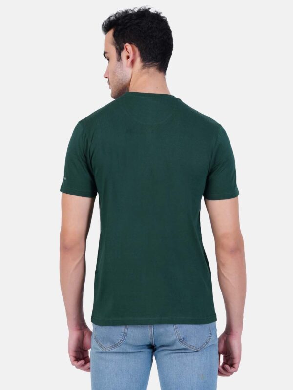 Round Neck Tshirt Green Cotton Tshirt for men and women for summer breathable cool soft fine fabric