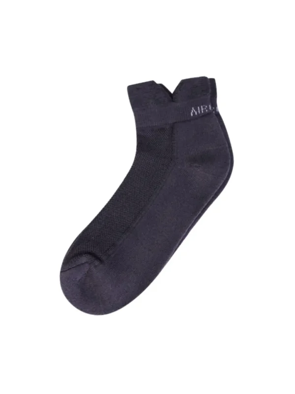 Ankle socks grey ash charcoal plain solid sneaker socks summer socks cotton socks for men and women cushion soft