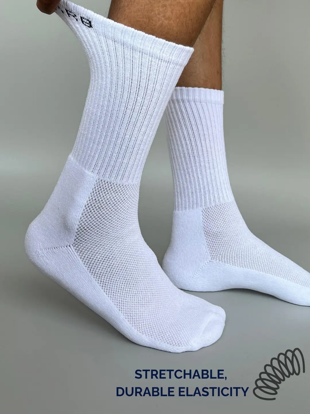 Durable and supportive work socks for men & women – reduces fatigue and sweat.