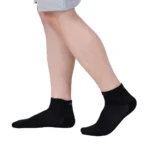 Combo pack featuring two pairs of high ankle socks made from premium cotton and cushioned for comfort, designed by Air Garb.