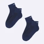 Two pairs of premium cotton cushioned high ankle socks by Air Garb, providing exceptional comfort and support in a convenient combo pack.