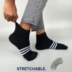 Soft cotton low ankle socks for all-day comfort and support