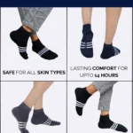 Ultra-soft low ankle socks designed for comfort and breathability