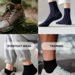 High ankle socks for athletes and everyday wear, offering comfort, breathability, and support for running, workouts, and all-day use.