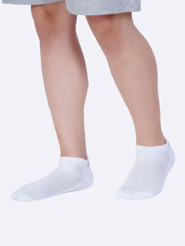 Low Ankle Socks for Men and Women - Pack of 3 (White) - Image 3