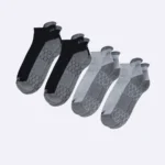 Premium moisture-wicking athletic socks for running and gym exercises, keeping feet dry and fresh