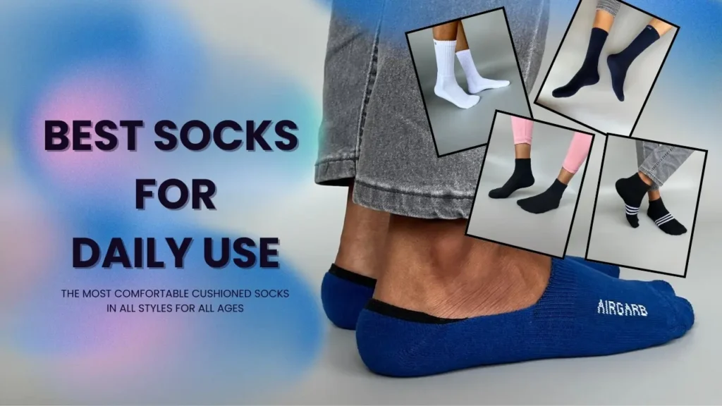 Best socks for men and women crew socks loafer socks ankle socks low cut socks small socks padded socks for daily ervey day wear long hours at work socks for sleep high quality socks grip